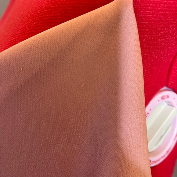 Lovely Charmeuse Piper Slip Midi Dress, Size XL, Desert Rose. 100% Poly. Lt Pink - Picture 7 of 7